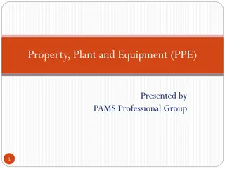 Property, Plant, and Equipment (PPE) for Auditors