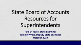 Accounting Regulations and Reporting Guidelines in Indiana