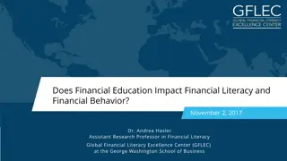 Impact of Financial Education on Global Financial Literacy
