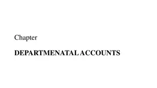 Departmental Accounts for Business Management