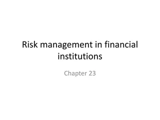 Managing Credit Risk in Financial Institutions