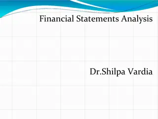 Financial Statements Analysis Techniques and Ratios Explained