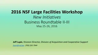 NSF Management Fee Policy and Recommendations