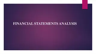 Financial Statements Analysis: Objectives, Types, and Procedures