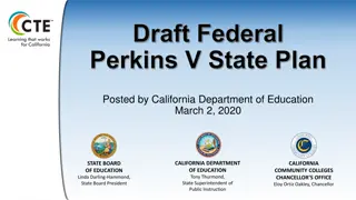 Evolution of Perkins V State Plan: Changes and Development Overview