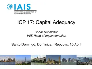 Insurance Core Principles and Capital Adequacy