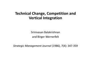 Vertical Integration Strategy for Long-Term Profit Maximization