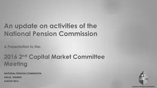 National Pension Commission Activities Update