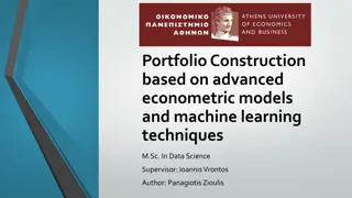 Advanced Portfolio Construction Techniques in Data Science