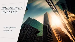 Breakeven Analysis in Business