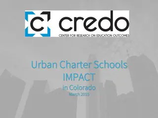 Impact of Urban Charter Schools in Colorado Study