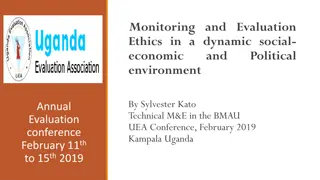 Ethical Considerations in Monitoring and Evaluation: Insights from Uganda