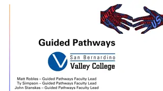 Empowering Student Success: SBVC Guided Pathways Initiative and Equity Efforts
