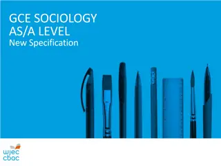 Sociology A-Level New Specification Key Changes