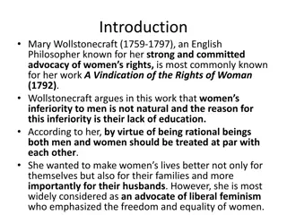 Women's Rights Advocacy in Historical Context