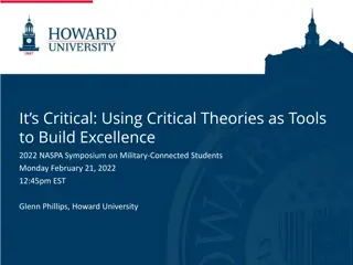 Using Critical Theories for Veteran Services Excellence