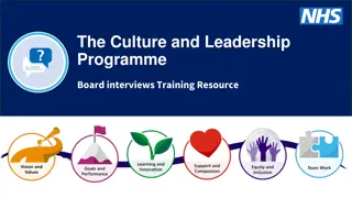 Culture and Leadership Programmes for Effective Organizational Development