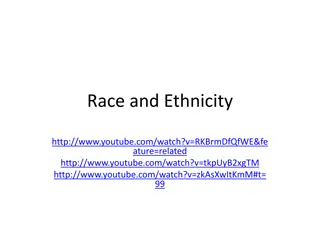 Ethnicity and Cultural Identity