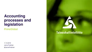 Finnish Accounting Legislation and Processes: Combining Compliance and Effectiveness