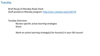 Active Learning Strategies Review and Discussion