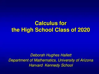 Calculus Preparation and Algebra Mastery for Science and Engineering