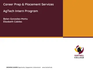 AgTech Intern Program at Hartnell College - Opportunities for AgTech Startups