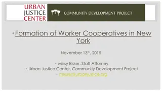 Worker Cooperatives in New York: Formation and Benefits