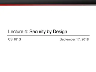 Security by Design: Functional Requirements, Assets, Stakeholders, and Threat Analysis