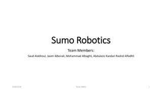 Advanced Sumo Robotics Team and Competition Overview