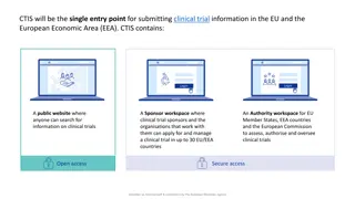 Clinical Trials Information System: Streamlining Clinical Trial Submissions