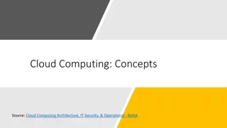 Cloud Computing: Key Concepts and Attributes