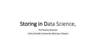 Key Aspects of Data Storage in Data Science