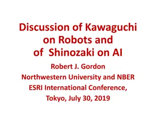 Evolution and Impact of Robots and AI in Economic Research