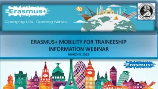 Erasmus+ Traineeship Information and Opportunities