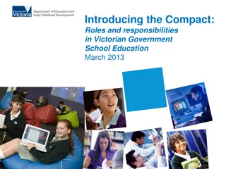 Roles and Responsibilities in Victorian Government School Education Compact