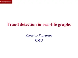 Real-Life Fraud Detection in Graphs: Insights by Christos Faloutsos