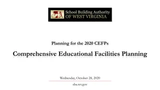 Comprehensive Educational Facilities Planning - Why, Purpose, and Process