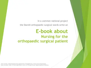 E-Book on Nursing for Orthopaedic Surgical Patients in Denmark