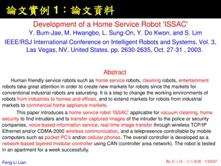 Development of Home Service Robot 'ISSAC': A Modern Solution for Domestic Assistance