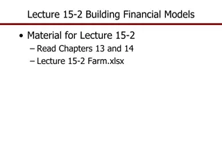 Financial Modeling Essentials for Agricultural Businesses