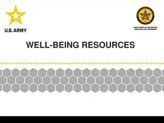 Well-Being Resources for Stress Reduction and Resilience Promotion