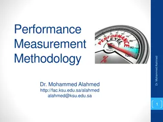 Healthcare Performance Measurement Methods