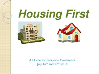 Empowering Communities Through Housing First Approach