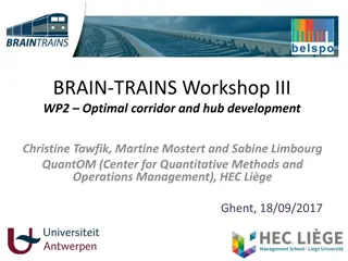 Optimal Corridor and Hub Development - Workshop Insights