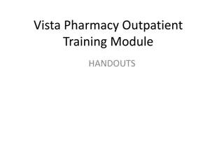 Pharmacy Outpatient Training and Special Function Keys Guide