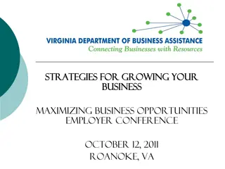 Maximizing Business Opportunities - Strategies for Growing Your Business Conference Insights