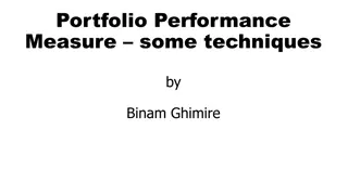 Techniques for Portfolio Performance Measurement by Binam Ghimire