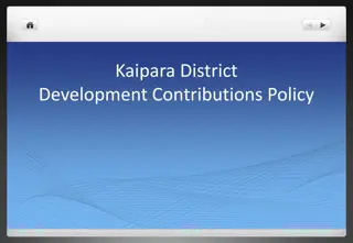 Kaipara District Development Contributions Policy Overview