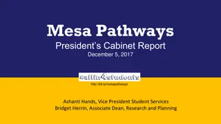 Guided Pathways Framework for Student Success