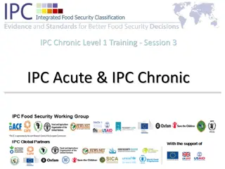 Acute and Chronic Food Insecurity for IPC Classification